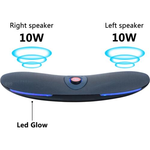 Portable Bluetooth Speaker Soundbar Wireless Sound System Music Center Boombox 3D Stereo Home Theater Outdoor Speaker Support FM