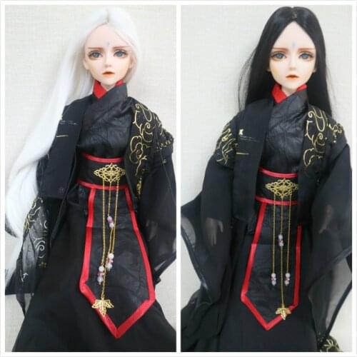 BJD dolls Customized male BJD dolls DIY Plastic doll 24 joints ball joint doll ancient costume