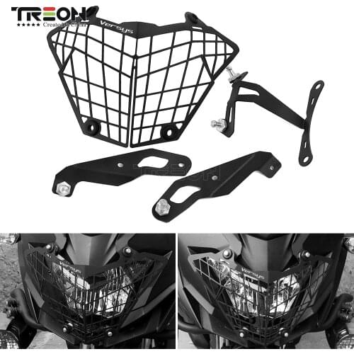 TREON For KAWASAKI VERSYS X-300 VERSYS X300 2015 2016 2017 Motorcycle Modification Headlight Grille Guard Cover Protection