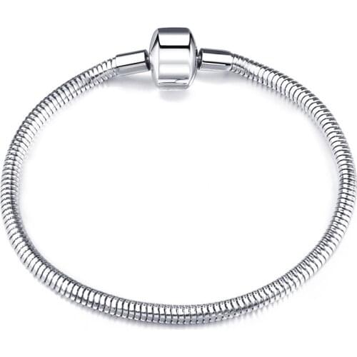 VIOVIA New Cute Gift Crystal Animals Charm Bracelets for Women DIY Beads Fit Pan Original Bracelets & Bangles Jewelry Gifts MIX