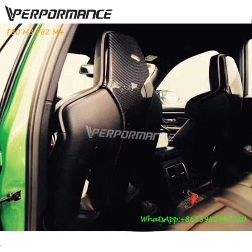 F82 M4 carbon chair back patch trim for M3 F80 F82 M4 Carbon seat back cover For F80 M3 F82 M4 2015~2019