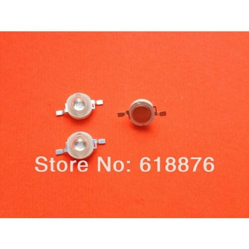 Free shipping 100PCS 3W Royal Blue High Power LED Emitter DC3.4V~ 3.8V 700mA 450-455NM 3w led chip led light Plant lamp beads