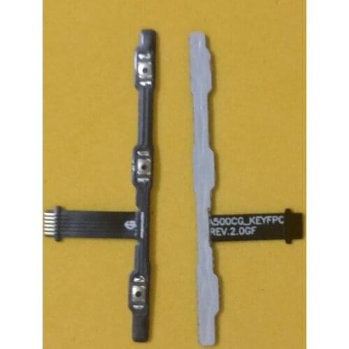 20pcs/lot Power switch on off Volume button Flex cable For Asus zenfone 5 a500cg a500kl A501CG t00j replacement parts