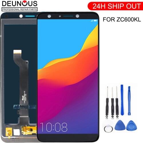 6.0 inch Full LCD DIsplay+Touch Screen Digitizer Assembly For Asus ZenFone 5 Lite 2018 ZC600KL S630 SDM630 original with frame