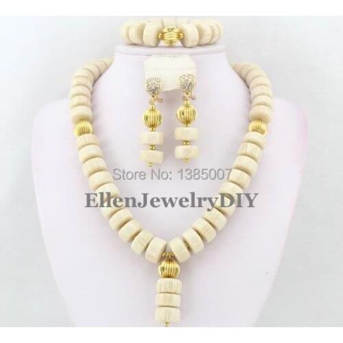 African Nigerian Wedding Beads Jewelry Set Coral Jewelry Set Coral Beads Necklace Set African Jewelry Set TL1752