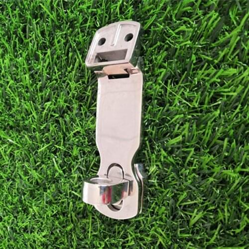 Stainless Steel Yacht Accessories Hinge Buckle Metal Door Fixed Buckle Marine Yacht Door Pull Buckle