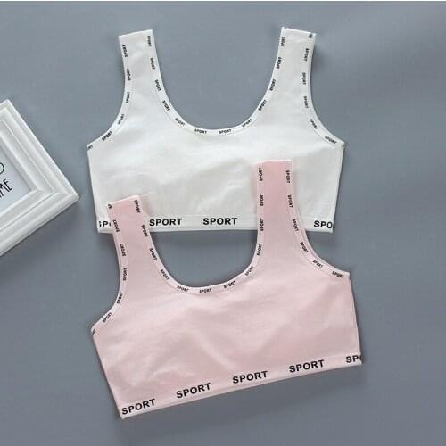 Girl Bra Brassiere Sport Student Lingerie Maiden Teenager Girls Children Underwear Underclothes Girl Bralette 8-16Y