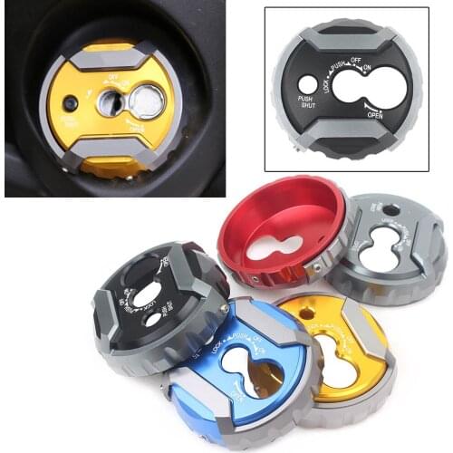 CNC XMAX X-Max 2017 2018 Motorbike Ignition Key Cover Lid Stopper For Yamaha NMAX155 NMAX 155 2015 2016