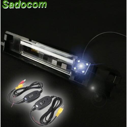 HD Car CCD Night Vision Waterproof 4LED Rear View Camera For Yaris 2006 2007 2008 2009 2010 2011 2012 Vitz Geely jingying