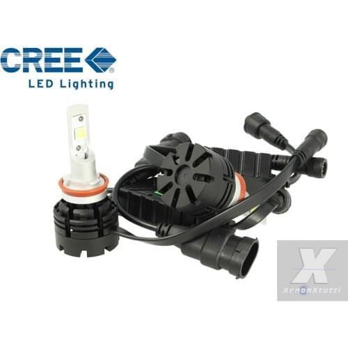 KIT LED FULL H11 lenticular XHP-70 MONO LED projector