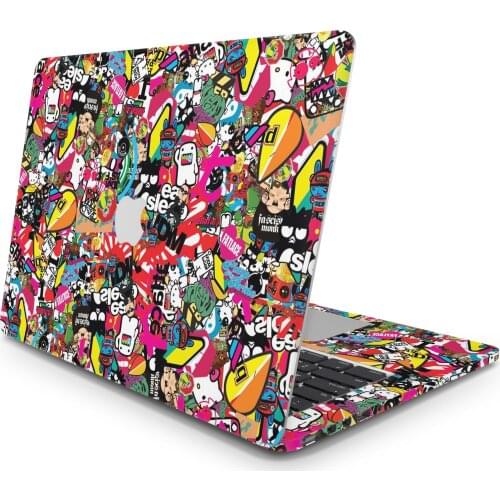 Sticker Master Sticker Bomb 1 Laptop Vinyl Sticker Skin Cover For 10 12 13 14 15.4 15.6 16 17 19 " Inc Notebook decal for Macbook,asus,Acer,Hp,Lenovo,Huawei,Dell,Msi,Apple,Toshiba,Compaq