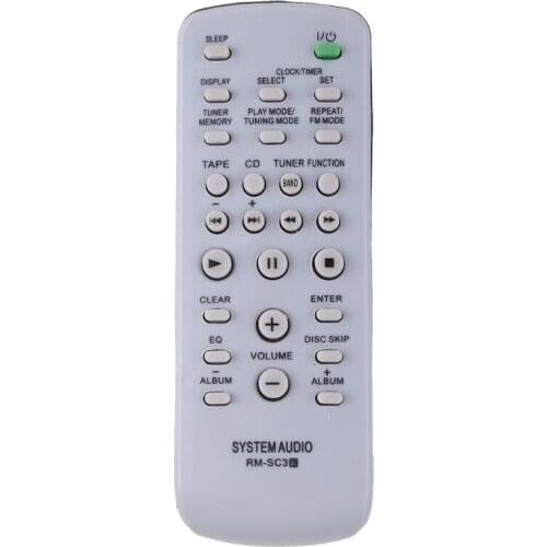 Suitable for RM-SC30 RM-SC31RM-SC50 RM-SC55 MHC-RG222 MHC-RG221 MHC-RG222 Remote Control