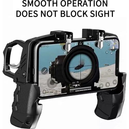 Pubg Button Triggers PUBG for Mobile Phone Joystick K21 L1R1 Shooter Game Controller Pad for iPhone Xiaomi Huawei Gamepad