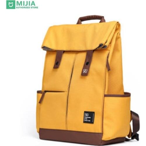 Xiaomi Mijia 90 Vitality College Casual Backpack Tough Strong 4-Level Anti Splashing Super Capacity Quick Design Magnet Clasp