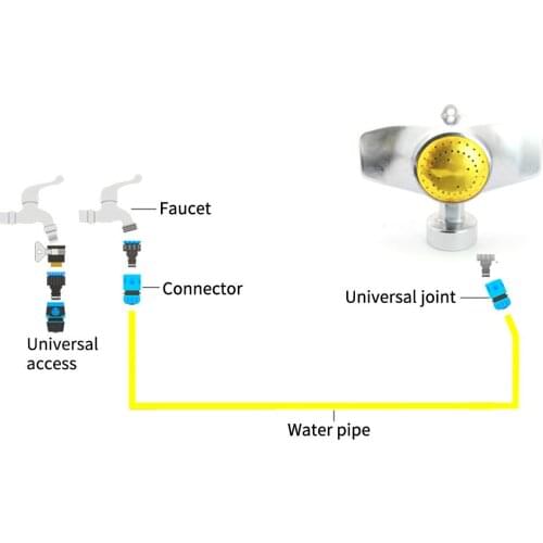 Garden Lawn Plants Watering Sprinkler Irrigation Spray Nozzle Plant Watering Equipment Garden Tools