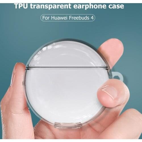 Silicone Case For huawei Freebuds 4 Bluetooth Earphone shockproof Cover For Huawei Freebuds 4 Case Freebuds4 Headset Accessories