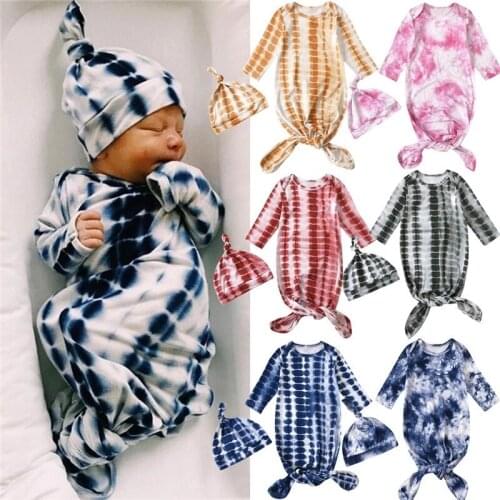 Newborn Unisex Baby Sleeping Bag Sacks Blanket Swaddle Wrap For Baby Boys Girls Bedding Clothes Hat Toddler Outfits