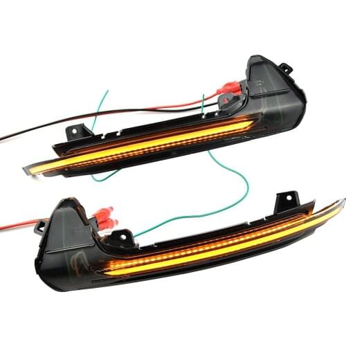 LED Dynamic Turn Signal Light Rearview Side Mirror Light Indicator Blinker for Audi A6 RS6 4G C7 7.5 2012 2013 2014 2015
