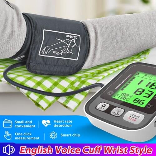 Pols Bloeddrukmeter Bloeddruk Blood Pressure Monitor Hartslagmeter Draagbare Tonometer Pulse Meter Digital Tensiometer Machine