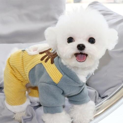 Winter Snow Dog Jumpsuit Overalls Pet Clothing Little Small Animals Wear Down Jacket Products For Cats Puppies Chihuahua Yorkie