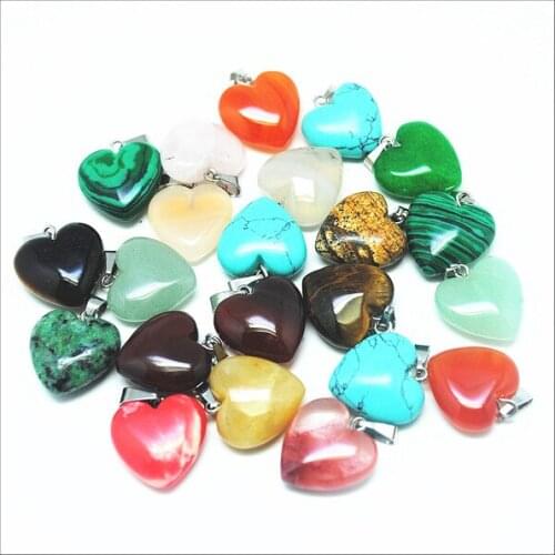 5pcs nature white opal stone pendants yellow tiger eye malachite white opal beads for jewelry designs black onyx jadee size 16mm