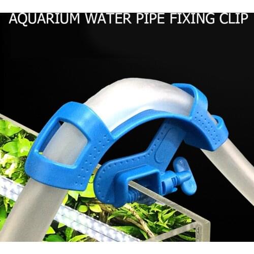 Aquarium Filtration Hose Holder Water pipe Clip filter Mount Tube tropical fish tank clean Pump Fixing Clamp Tank Accessories
