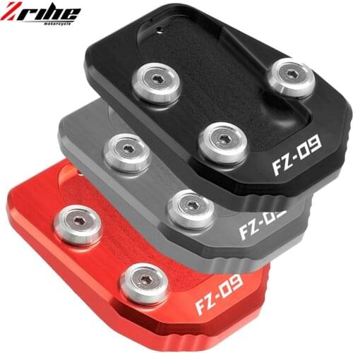 For Yamaha FZ-09 MT-09 MT 09 MT09 Tracer 900 GT XSR900 2015-21 Motorcycle Kickstand Extension Foot Side Stand Pad Enlarge Plate