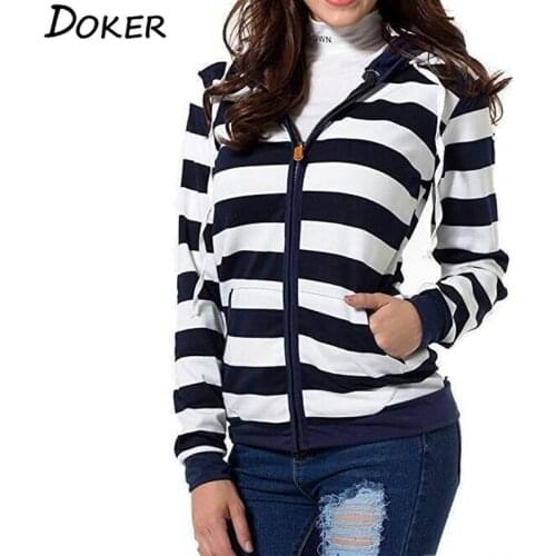 Doker Women's Sweaters With A Zipper