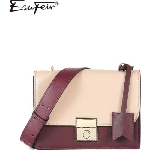 Женские квадратные сумки ESUFEIR China At AliExpress