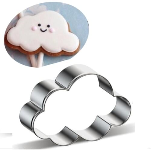 Clouds Metal Cookie Cutter Baking Molds Fondant Cake Decorating Pastry Tool Patisserie Biscuit Artesanato