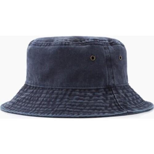 New High Quality Fisherman Hat Panama Bucket Hats Unisex Fashion Bob Caps Hip Hop Gorros Men Women Washed Cotton Bucket Sunhat