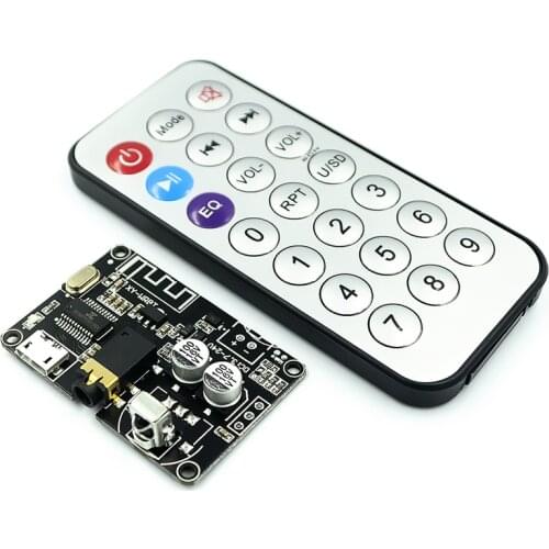 Bluetooth Audio Receiver Board Bluetooth 5.0 Mp3 Lossless Decoder Board Wireless Stereo Music Module with Remote Control