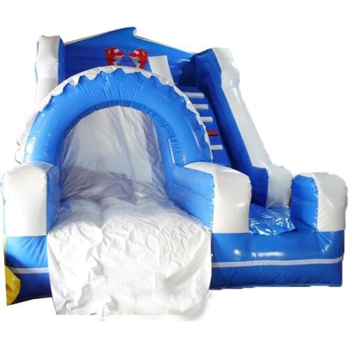 PVC kids playgrounds commercial inflatable slides inflatable land slide for sale