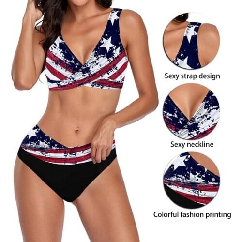 Plus Size Bikini Women 2021 Sexy Swimwear Push Up Swimsuit High Waist Bikinis Set Brazilian Bathing Suit Beachwear Swimming Suit