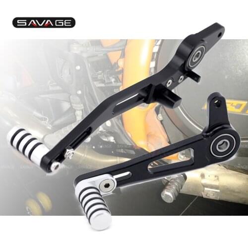 For DUKE 690 R 690R 2016 2013 2017 Motorcycle CNC Adjustable Shifter Foot Pedal Gear Shift Lever Rear Brake Pedal