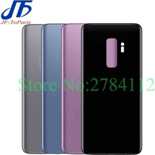 10Pcs Back Glass Replacement For Samsung Galaxy S9 Plus S9+ G960F G965F Battery Cover Rear Door Housing Case