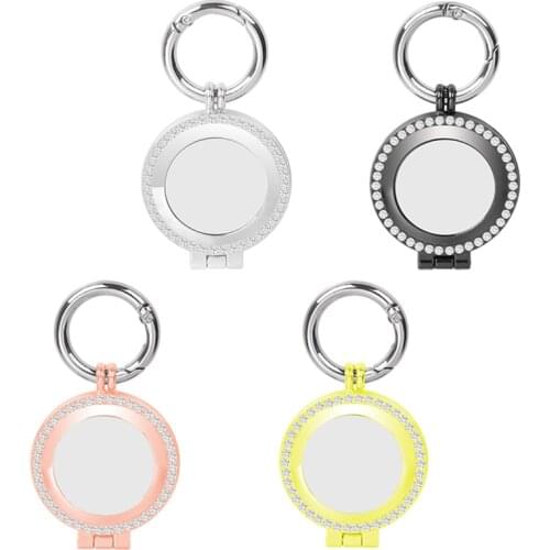 10Pcs Crystal Metal Protective Cover For Airtag Protection Sleeve Shell Locator Tracker Anti-lost Airtags Case Device Buckle