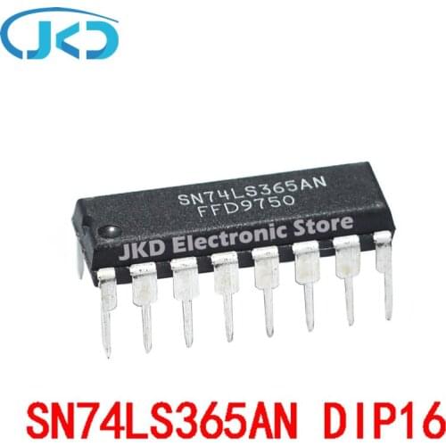 10pcs SN74LS365AN SN74LS365N 74LS365N 74LS365 DIP-16 New IC