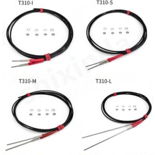 2PCS M3 anti-jamming fiber sensor probe FT310-I induction switch T320 T310 manufacturer T310-M T310-L T310-i T310-S line 1M 2M