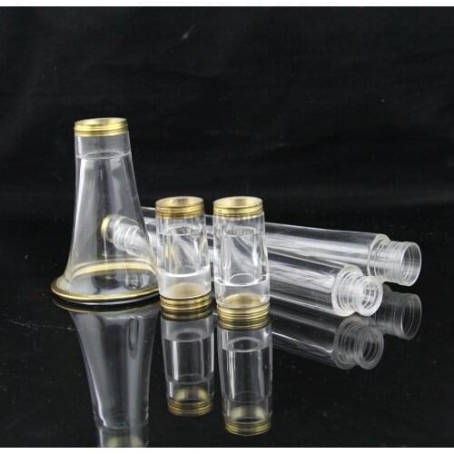 Acrylic transparent Bb clarinet gold Tube body Clarinet part