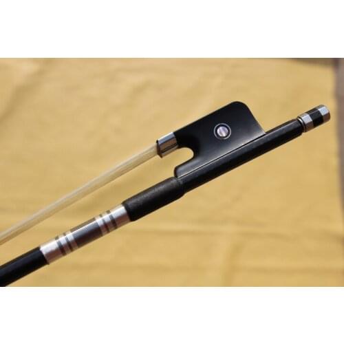 Carbon fiber viola bow ,ebony bow frog