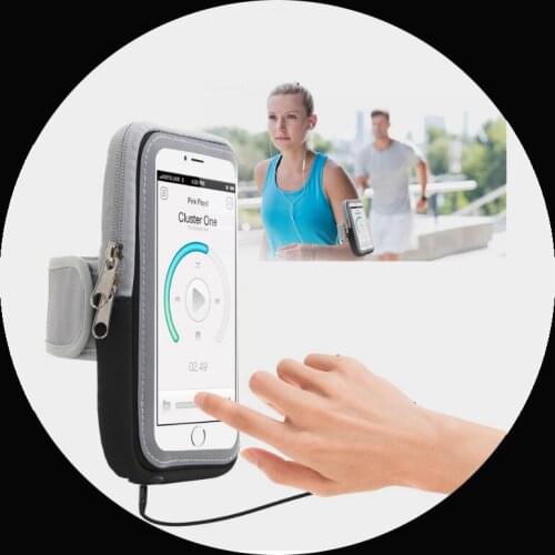 5.5 inch Universal Armband Case For Samsung Galaxy S6 S7 Edge S8 S8 Plus Mobile Phone Running Bag For iPhone 7 7 Plus 6 6s