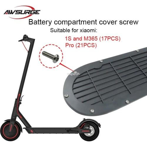 For XIAOMI MIJIA M365/Pro electric scooter floor Anti-theft screw for fixing the battery compartment cover