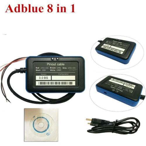 2020 Support euro 6 New Adblue 8in1 New Arrival 8 in 1 AdBlue Emulator V3.0 with NOx sensor Adblue 8 in 1