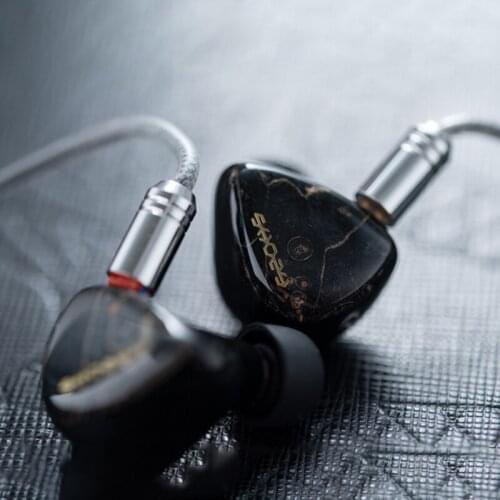 Shozy FORM 1.4 4BA+1DD 5 Driver Hybrid Earphones Wood Noise Reduction In Ear Monitor headset Earbuds 3.5mm 2pin Detachable Cable