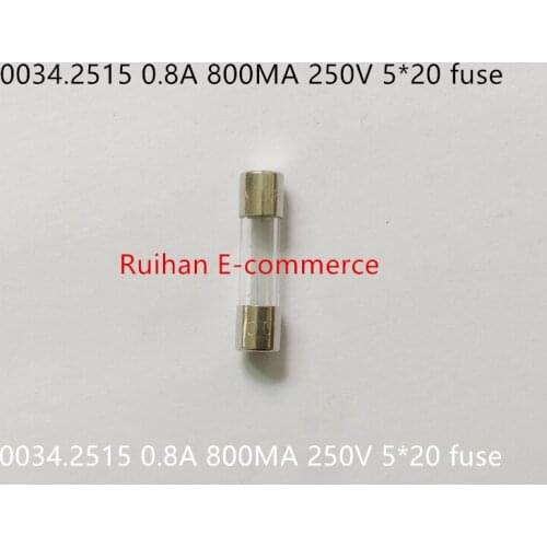 Original new 100% 0034.2515 0.8A 800MA 250V 5*20 fuse