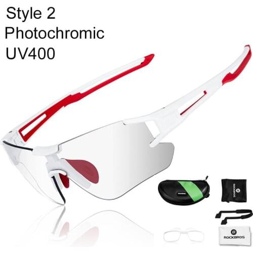 ROCKBROS Bike Glasses Cycling Sunglasses Photochromatic Sport Sunglasses Men Women oculos ciclismo gafas mtb Bicycle Glasses