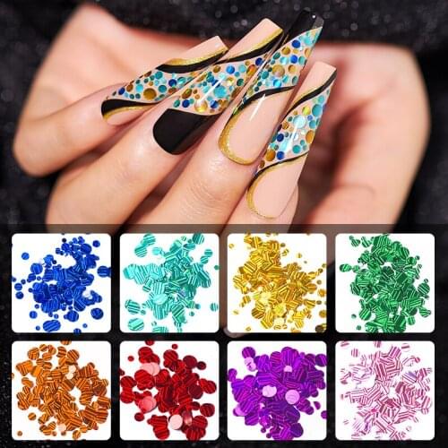 T-TIAO CLUB Sequins For Nail Design
