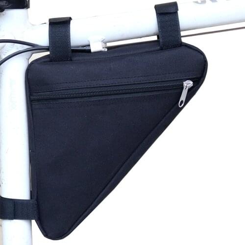 Mountain Bike Triangle Bag Tool Front Beam Battery Package Bicycle Polyester Cycling Bag for MTB eBike Road Bike Bag 27*20*20cm