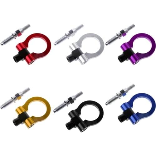 Universal Racing Towing Car Tow Hook Fit For BMW E46 E81 E30 E36 E90 E91 European Car Auto Trailer Ring Car Accessories new